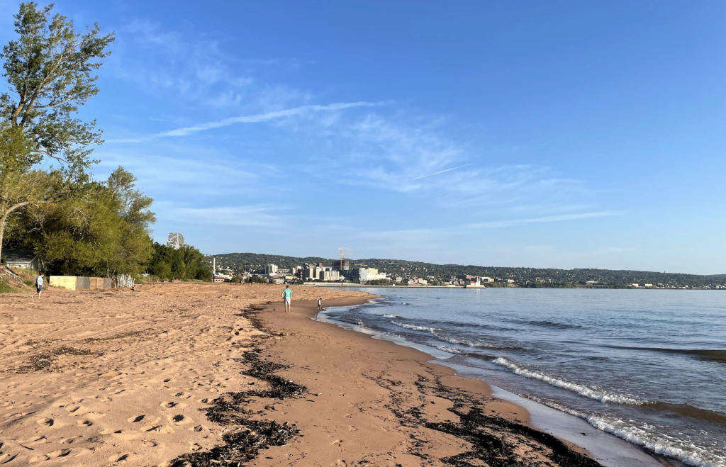 Franklin Square/12th Street Beach - Lake Superior Circle Tour